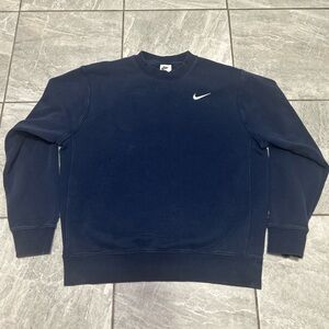 Nike Navy Blue Crewneck Sweatshirt Men’s Medium